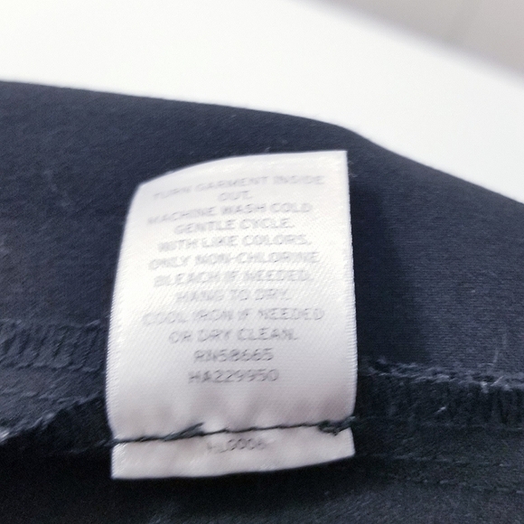 Halogen Quinn Fit Black Dress Pants Trousers Women Size 10P - Picture 9 of 11